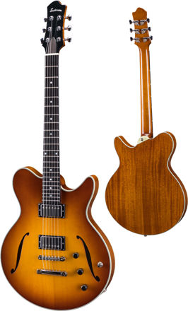 Eastman ROMEO - 16", Nitro gloss finish, Lollar custom wound imperial humbuckers, Gotoh 510's, w/Case