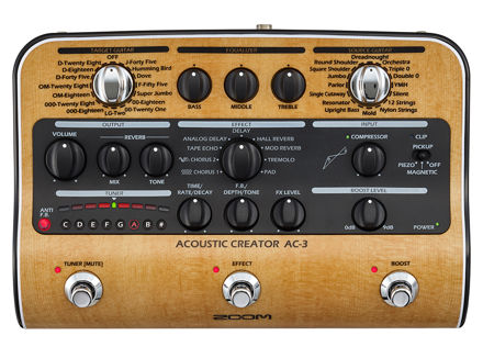 Zoom AC-3 Acoustic Creator, Di-boks