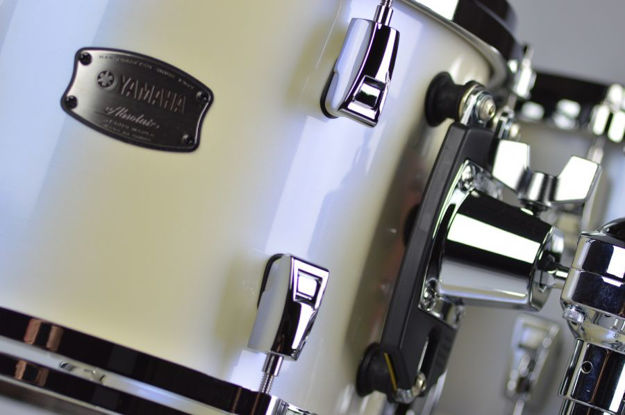 Yamaha Absolute Hybrid Tom Tom 13x10 Polar White