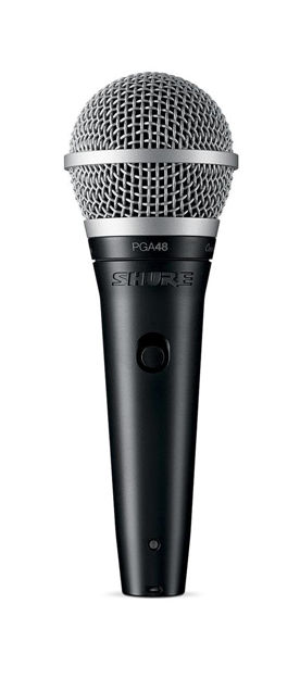 Shure PGA48-QTR-E HANDHELD MIC w 15FT 1/4in TO XLR CABLE