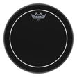 Remo 12" Pinstripe Ebony