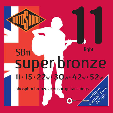 Rotosound SB11 Super Bronze - Light 11-52