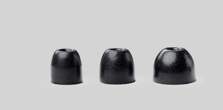 SHURE Sort skumgummi (large), 5 par for SE-serie/E3/E4/E5/E