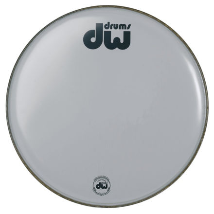 Drum Workshop Bass drum head White coated - 23"