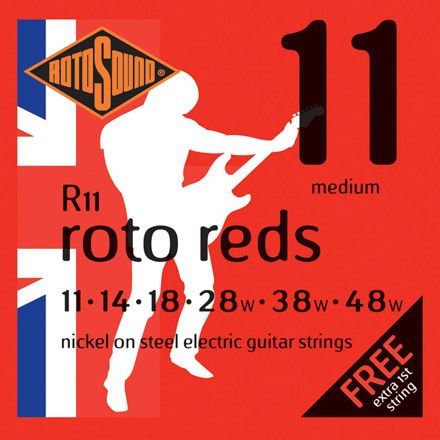 Rotosound R11 Roto Reds - Medium 11-48