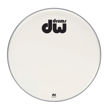 Drum Workshop Bass drum head Double A white smooth - 20" DRDHAW20K