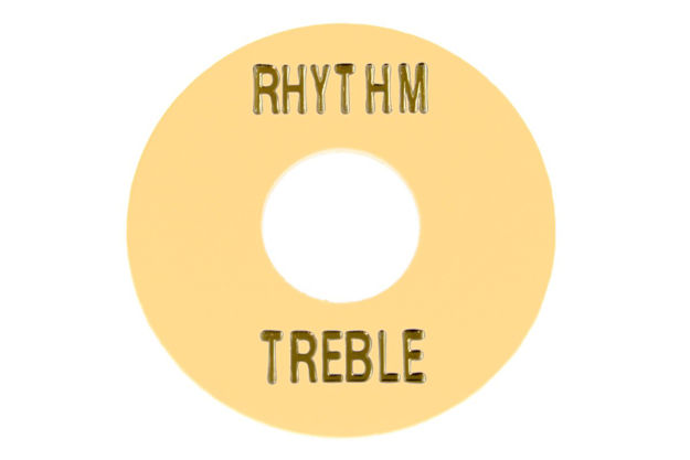 All Parts AP-0663-028 Cream Plastic Rhythm/Treble Ring