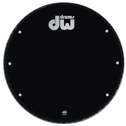 Drum Workshop Bass drum head Ebony - 22"