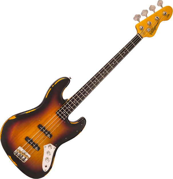 Vintage VJ74 Icon Bass - Sunburst
