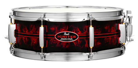 Pearl Igniter 14"x5" Snare Drum | Artisanal Flame Wrap 14"x5.0"