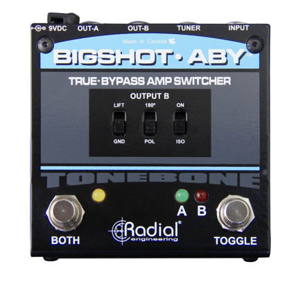 Radial Tonebone BIGSHOT ABY With Leds True-Bypass Switcher