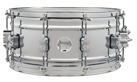 PDP by DW Snare Drum Concept Chrome Over Steel - 14x6,5"