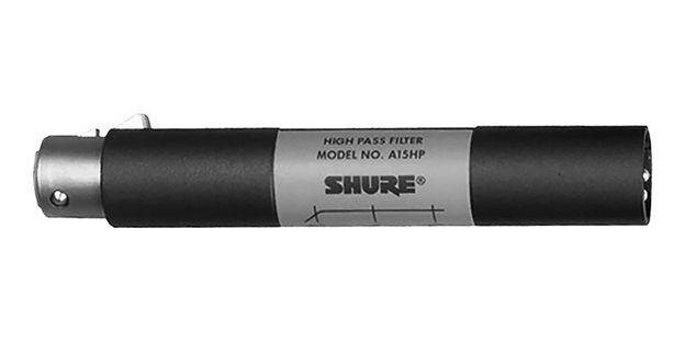 Shure high pass filter