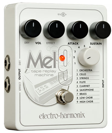 Electro-Harmonix MEL9 Tape Replay Machine, 9.6DC-200 PSU included