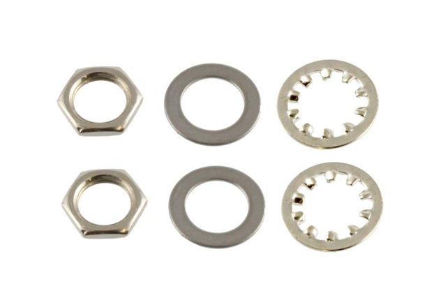 All Parts EP-4970-000 Nuts and Washers for USA Pots and Jacks Set of 02