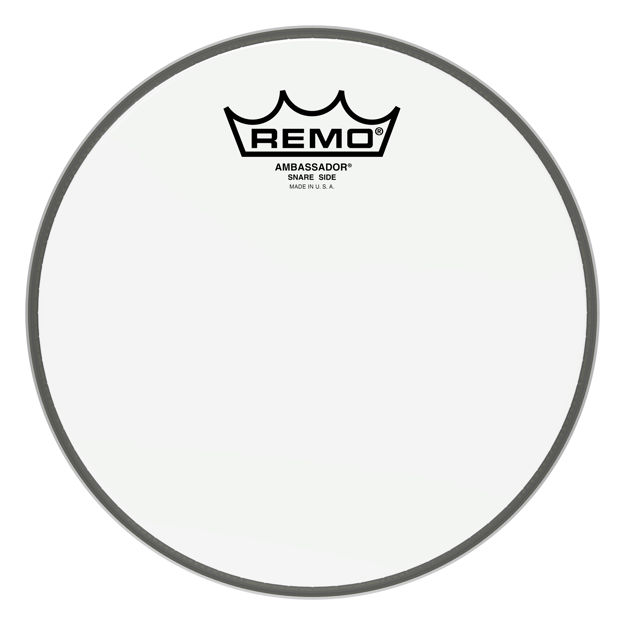 Remo Snare, Ambassador, Hazy, 8"