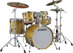 Yamaha Absolute Maple Hybrid Fusion Shell Pack Gold Champagne Spark