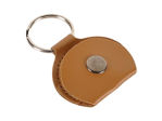 Rotosound KR-85/RS Key Ring with Pick - Brown Leather