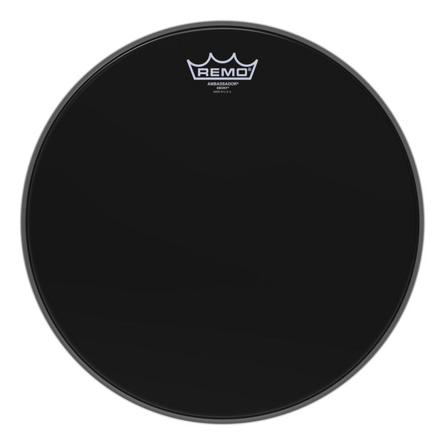Remo 14" Ambassador Ebony
