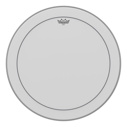 Remo 24" Pinstripe Coated Basstromme