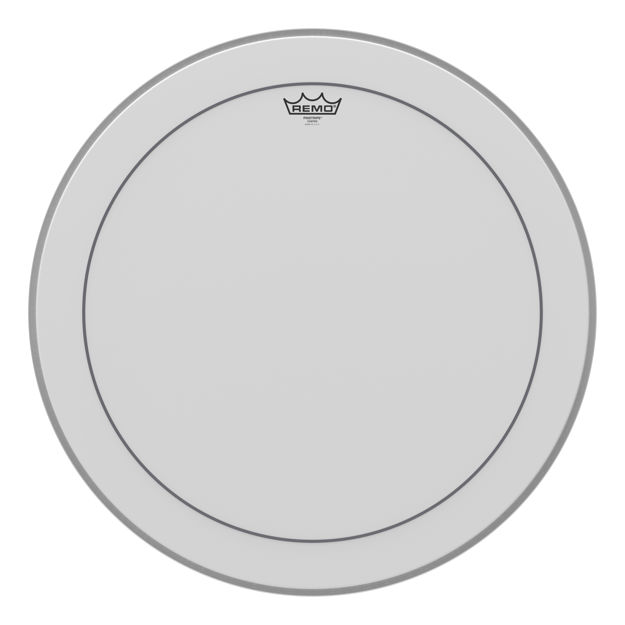 Remo 24" Pinstripe Coated Basstromme