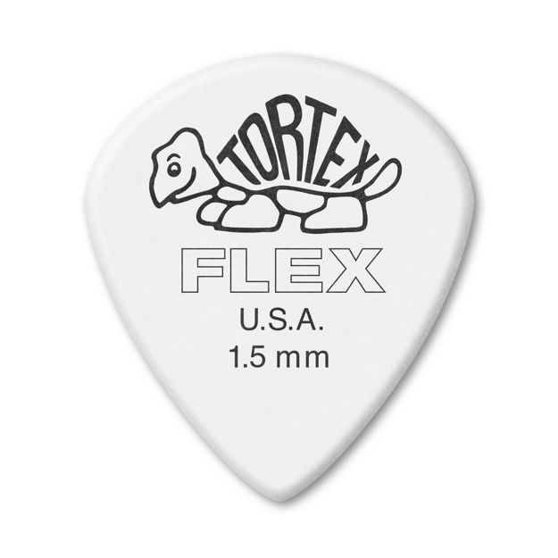 Plekt. Dunlop TORTEX FLEX JAZZ III XL 1.5MM 466P150 - 12/PLYPK