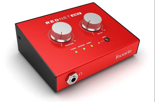 RedNet AM2 | Stereo hodetlf og linje ut, PoE