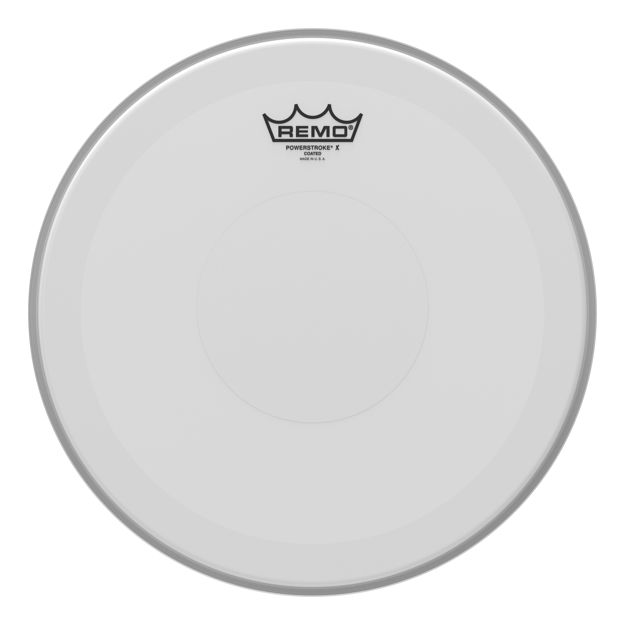 Remo 14" Powerstroke X Coated Clear Dot On Top