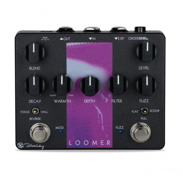 Keeley Electronics - Loomer - Wall of Fuzz pedal, Drenched in Wash of Reverb