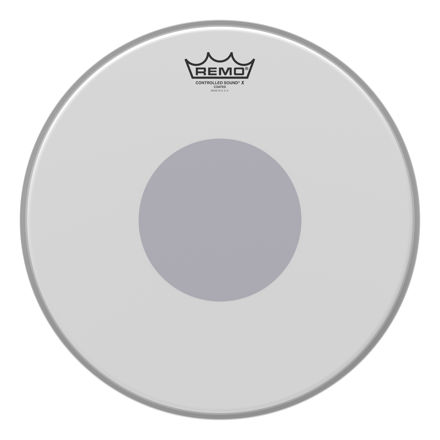 Remo 14" Controlled Sound X Coated Black Dot On Bottom