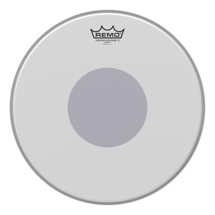 Remo 14" Controlled Sound X Coated Black Dot On Bottom