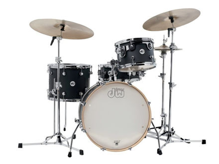Drum Workshop Shell set Design - Black Satin
