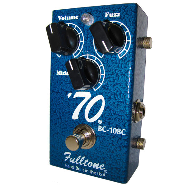 Fulltone - 70 - 70's Classic Fuzz with matched BC108C silicon transistors