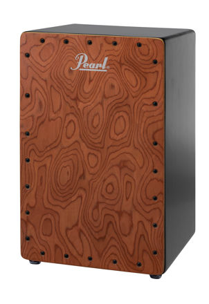 Pearl PBC-121B Primero Box Cajon | Figured Cherry  19.25"T11.75W11.75D