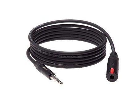 Klotz skjøtekabel | stereo jack han - stereo jack hun, 6m