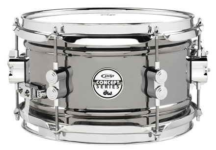 PDP by DW Snare Drum Black Nickel Over Steel - 14 x 6,5"