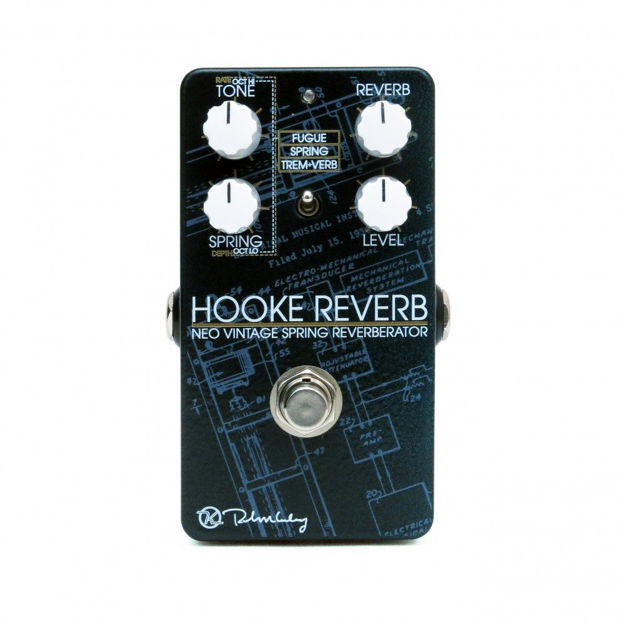 Keeley Electronics - Hooke Reverb - Spring/Octave Reverb pedal with Tremolo