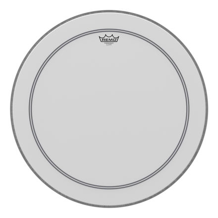 Remo 24" Powerstroke 3 Coated ink Impact Patch Basstromme