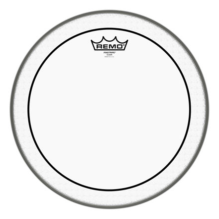 Remo 13" Pinstripe Clear