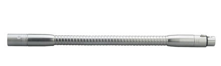 K&M 230/2 | Svanehals med 3-pin XLR, 30cm, sort