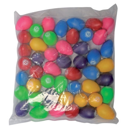Latin Percussion RHYTHMIX Egg Shaker Bulk pack - Mixed Colors