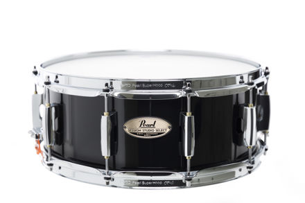 Pearl Session Studio Select 14"x5.5" Snare Drum | Piano Black 14"x5.5"