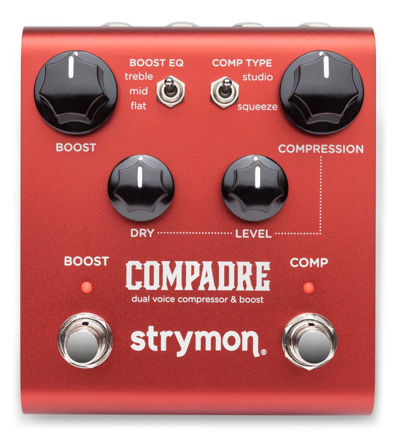 Strymon Compadre compressor and clean/dirty boost