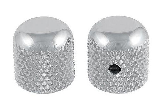 All Parts MK-0110-010 Chrome Dome Knobs, Set of 2