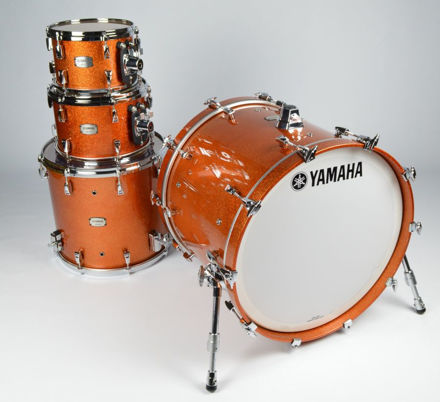 Yamaha Absolute Maple Hybrid Jazz Shell Pack Orange Sparkle