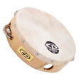 Latin Percussion CP378 Tambourine Wood - 8", single row w/Head