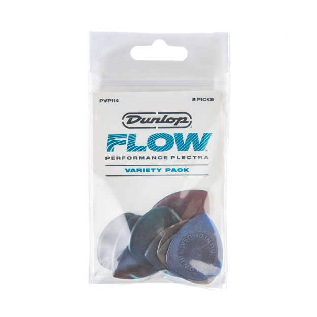 Dunlop PVP114 PICK FLOW VAR PK - 8/PLYPK