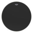 Remo 24" Powerstroke 3 Ebony 5" Black DynamO Basstromme