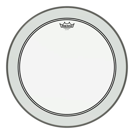 Remo 20" Powerstroke 3 Clear ink Impact Patch Basstromme