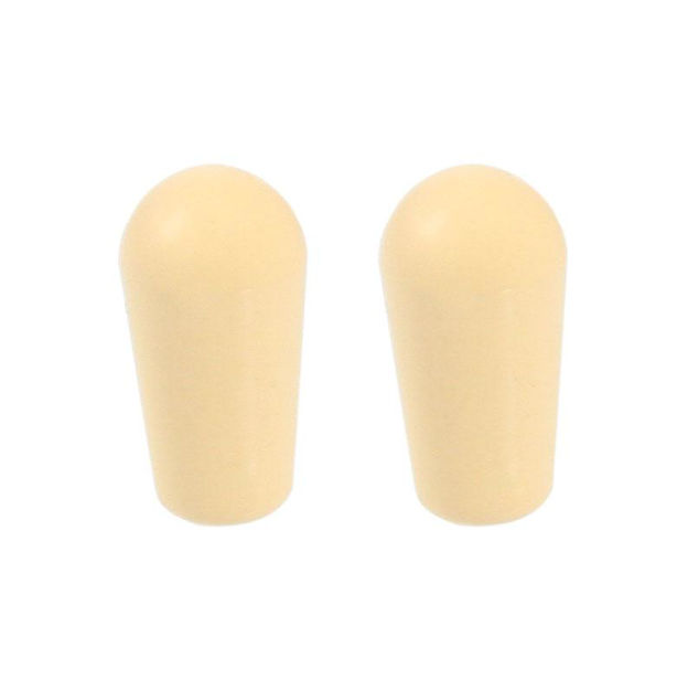 All Parts SK-0643-028 Cream Switch Tips for Import Guitars (Qty 2)